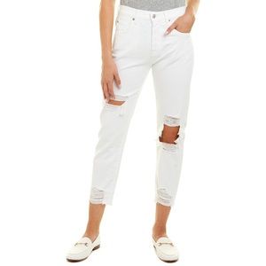 7 for All Mankind straight leg high rise jeans agolde j brand rag bone mother